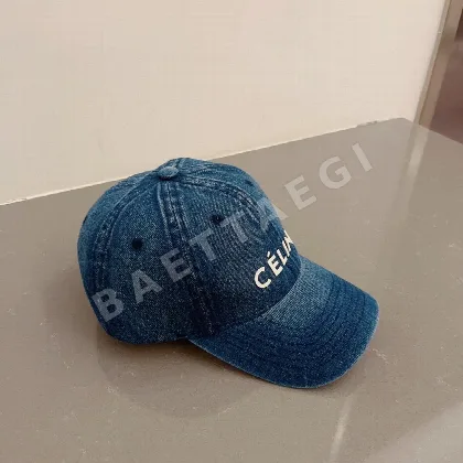 셀린느 데님 베이스볼 캡 83458