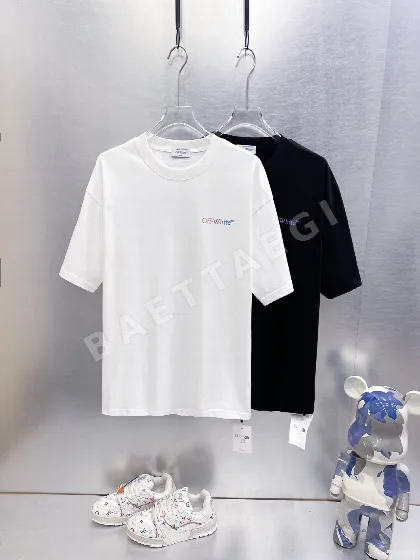 오프화이트 남성 반팔 티셔츠 87289