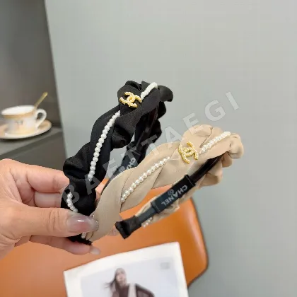 샤넬 진주 미니 헤어밴드 헤어악세사리 183674