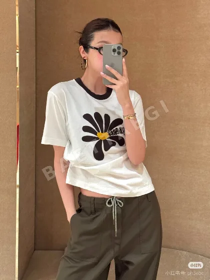 버버리 여성 반팔 78175