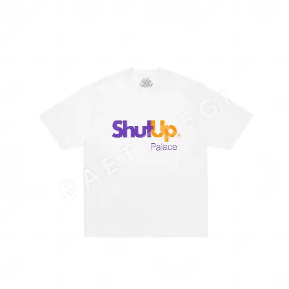 팔라스 SHUT UP 로고 크루넥 반팔 티셔츠 89904