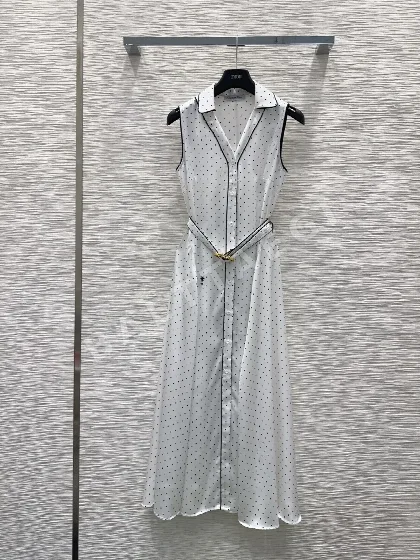 디올 컷팅 원피스