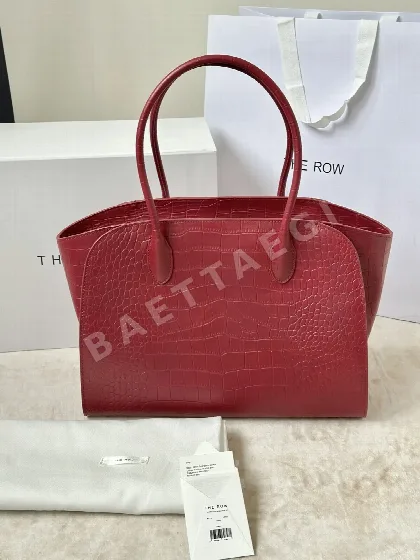 더로우 마로 악어무늬 튜브 핸들 가방 76180