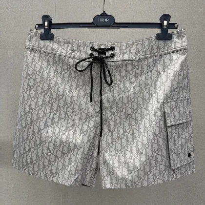 디올 오블리크 모노그램 메시 카고 남성 반바지 113716