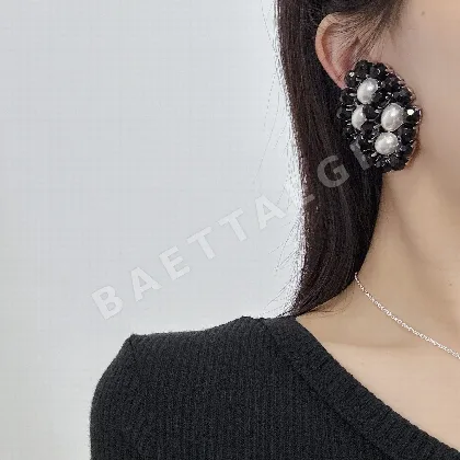 생로랑 이어클립 귀걸이 65644