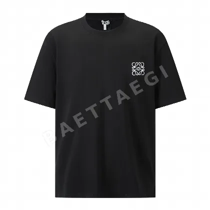 로에베 클래식 자수 반팔 티셔츠 48275
