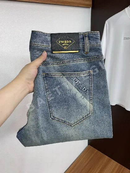 프라다 데님 남성 바지 148729