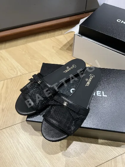 샤넬 메시 플랫 슬리퍼 99520