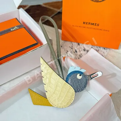 에르메스 크로커다일 버드 키링 124435