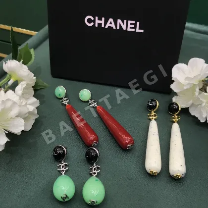 샤넬 더블 C 레진 귀걸이 3종 컬렉션 149557