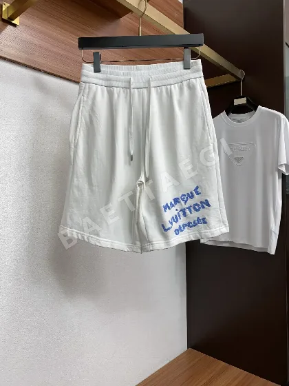 루이비통 코튼 남성 반바지 126985