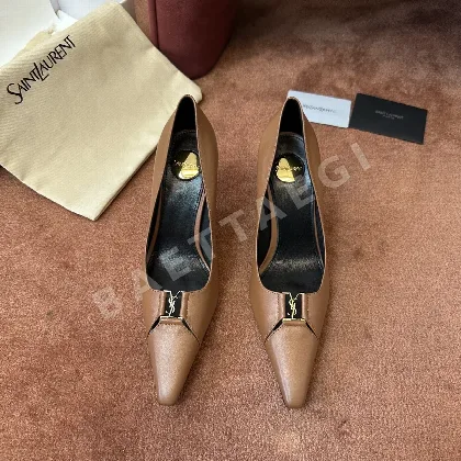 생로랑 YSL 뮬 플랫힐 149727