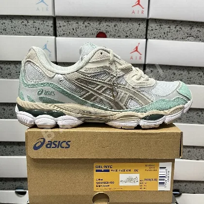 아식스 [GX] 젤 NYC 1203A859-100 200541 Asics Gel-NYC Beige Green