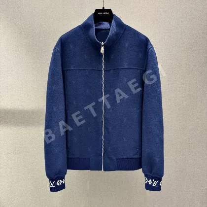 루이비통 LV 블라종 양면 실크 울 벨트 자켓 138953