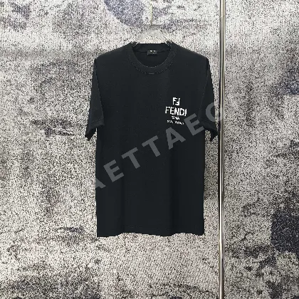 펜디 스몰 로고 여성 반팔 티셔츠 88788