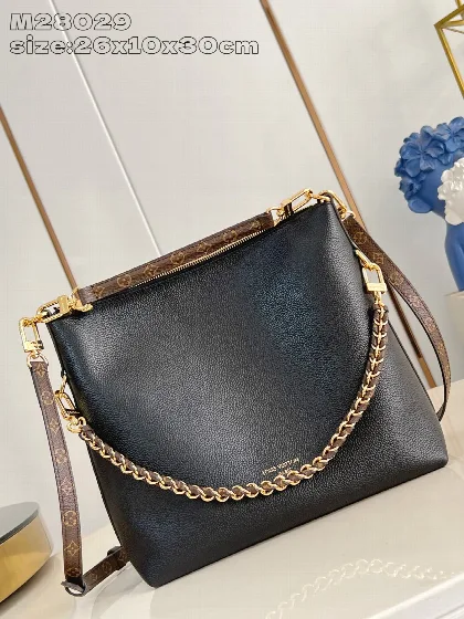 루이비통 M28029 블랙 핸드백