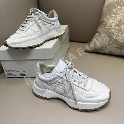 마르지엘라 소가죽 메시 운동화 94545