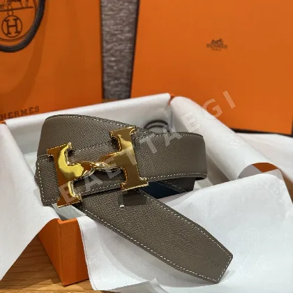 에르메스 리버서블 메탈 버클 남성용 벨트 175672