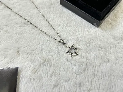 크롬하츠 스몰 육각별 목걸이 62447