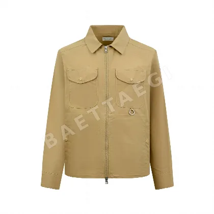 몽클레르 남성 기능성 면 로고 지퍼 자켓 155384