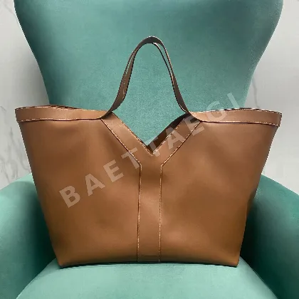생로랑 와이 토트 카프스킨 쇼핑백 817602
