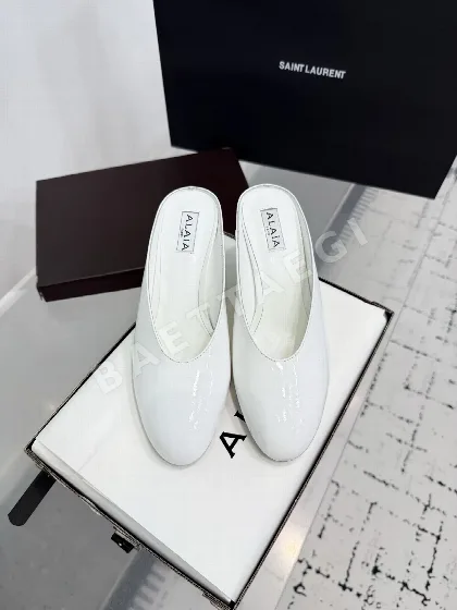 알라이아 커브드 웨지 뮬 120679
