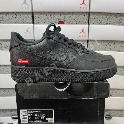 나이키 [MAX] 에어 포스 1 로우 CU9225-001 201086 Nike Air Force 1 Low Supreme Black