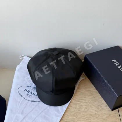 프라다 나일론 팔각 베이스볼 모자 85132