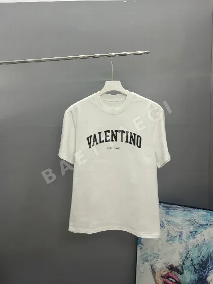 발렌티노 클래식 프린트 크루넥 반팔 티셔츠 87811