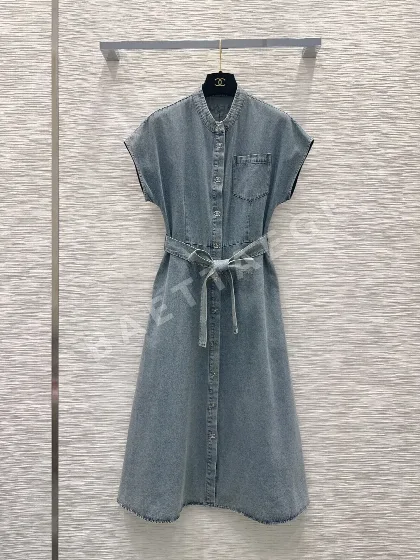 샤넬 데님 여성 원피스 103725
