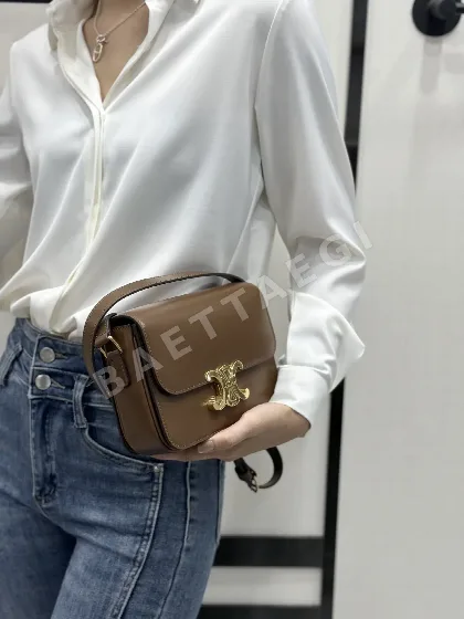 셀린느 카키 콜라 스몰 가방 86360
