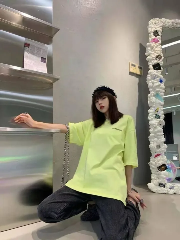 발*시아가 하프디파일로고 라운드 반팔티 이미지 4