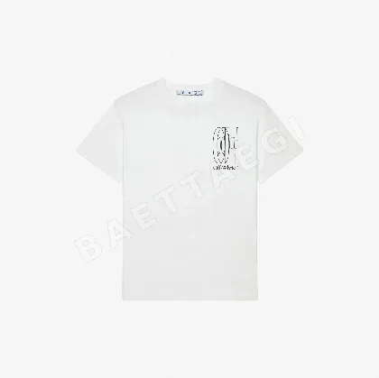 오프화이트 남성 반팔 티셔츠 87666