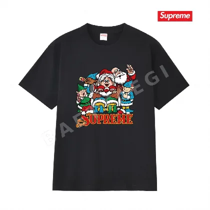 슈프림 크루넥 그래픽 반팔 티셔츠 87877