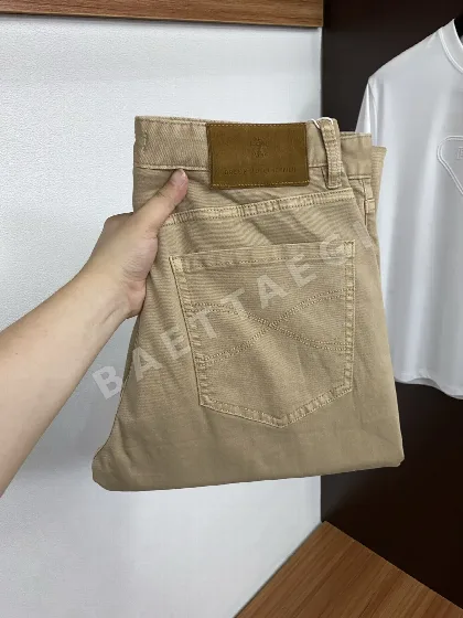 브루넬로쿠치넬리 데님 스트레치 남성 바지 146716