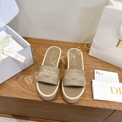 디올 이비에타 도웨이 젤리 컬러 플랫 슬리퍼 79950