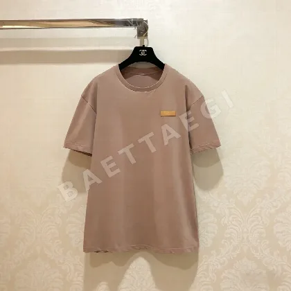 루이비통 누드 핑크 반팔 티셔츠 97164