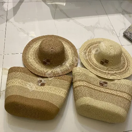 로에베 챙 넓은 비치햇 모자 120031