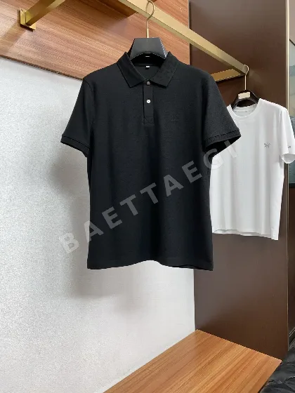 에르메스 남성 코튼 메시 반팔 폴로셔츠 49489