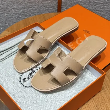 에르메스 오란 램스킨 슬리퍼 117409