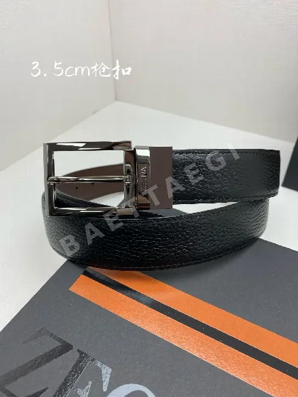 제냐 송아지가죽 남성 벨트 59243