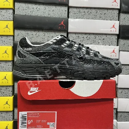 나이키 [CS] P 6000 HF0015-002 201543 Nike P-6000 Suede Anthracite Metallic Silver