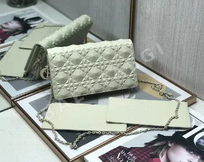 디올 레이디 스리피스 WOC 클러치 가방 155138