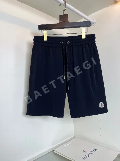 몽클레르 남성 클래식 지퍼 반바지 52657