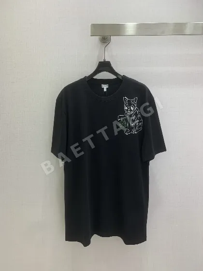 로에베 프린트 반팔 티셔츠 52118