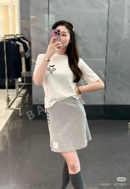 톰브라운 여성 반팔 티셔츠