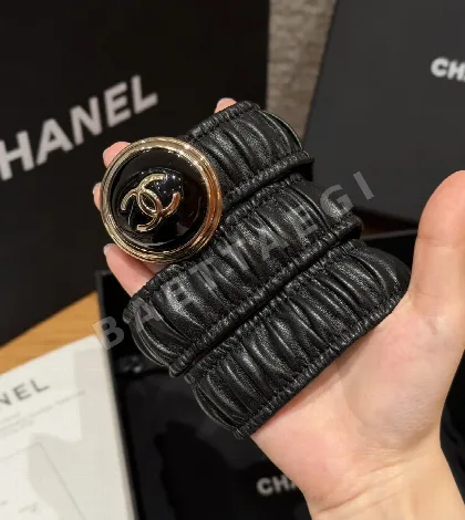 샤넬 플리츠 고무 벨트 30mm 172087