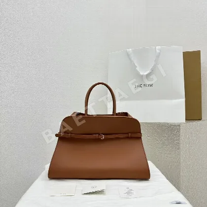 더로우 풀레더 브라운 벨트 가방 128620