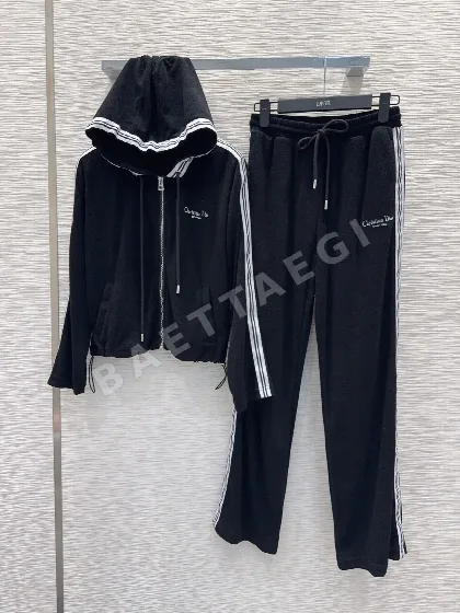 디올 여성 린넨 재킷 팬츠 세트 91917