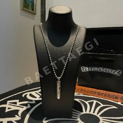 크롬하츠 크로스 총알 펜던트 목걸이 62568